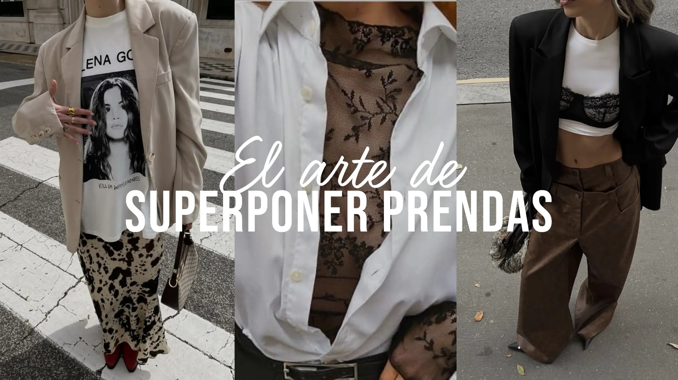 el arte de superponer prendas